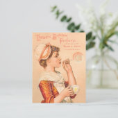 1893 Linden Bloom Parume Postkarte (Stehend Vorderseite)