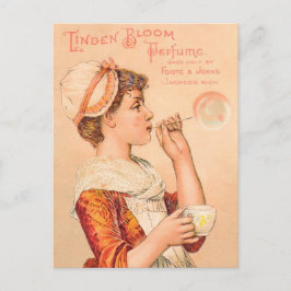 1893 Linden Bloom Parume Postkarte