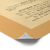 1893 Vintages Bicycle Magazine und Art Poster (Ecke)