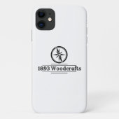 1893 Woodcrafts iPhone 11 Fall Case-Mate iPhone Hülle (Rückseite)