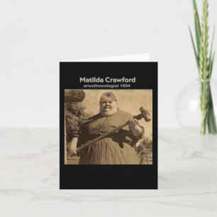 1894 Anästhesie Karte