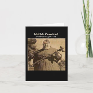 1894 Anästhesie Karte