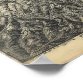 1894 Karte der Colorado Berge, Städte und Flüsse Poster (Ecke)