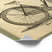 1894 Royal Cycle Works Bicycle Ad Art Poster (Ecke)