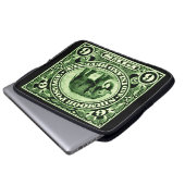 1895 Indischer Fürstlich-Staaten Elephant Laptopschutzhülle (Vorne Knopf)