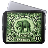 1895 Indischer Fürstlich-Staaten Elephant Laptopschutzhülle (Vorderseite)