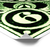 1895 Indischer Fürstlich-Staaten Elephant Poster (Ecke)