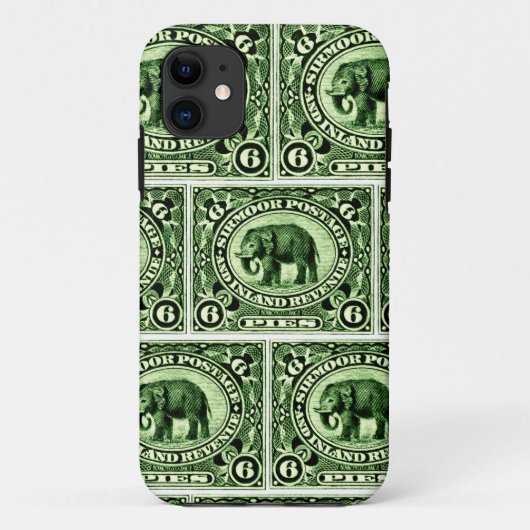 1895 indischer fürstlicher Staats-Elefant Case-Mate iPhone Hülle (Rückseite)