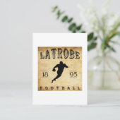 1895 Latrobe Pennsylvania Football Postkarte (Stehend Vorderseite)