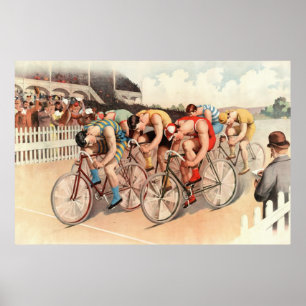 1895 Race Reprint 36 x 24 Poster