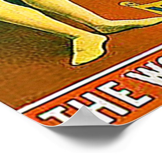 1895 ~ Vintages Circus Poster. Poster (Ecke)