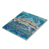 1896 May Tree Frieze, entworfen von Walter Crane Fliese (Seite)