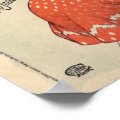 1896 National Fashion Salon Paris Poster (Ecke)