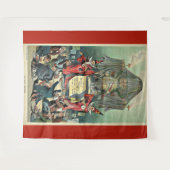 1896 Punch Cartoon "The Great Unknown" Wandteppich (Vorderseite (Horizontal))