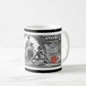 1896 Silberzertifikat ~ Elektrizität ~ Handel Kaffeetasse (VorderseiteRechts)