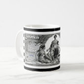 1896 Silberzertifikat ~ Elektrizität ~ Handel Kaffeetasse (Vorderseite Links)