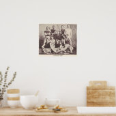 1896 Uni Crew Poster (Küche)