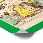 1897 Golf Cartoon Poster (Ecke)