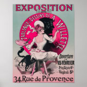 1897 Paris Exposition de Tableaux Poster (Vorne)