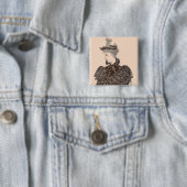 1897 Viktorianische Frau Button (Beispiel)