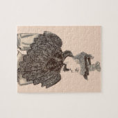 1897 Viktorianische Frau Puzzle (Horizontal)