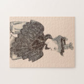 1897 Viktorianische Frau Puzzle (Horizontal)