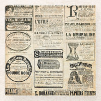 1897 Werbung in der französischen Zeitung