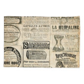 1897 Werbung in der französischen Zeitung Kissenbezug (Rückseite)