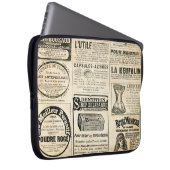1897 Werbung in der französischen Zeitung Laptopschutzhülle (Vorne Rechts)