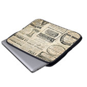 1897 Werbung in der französischen Zeitung Laptopschutzhülle (Vorne Knopf)