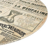 1897 Werbung in der französischen Zeitung Schneidebrett (Ecke)