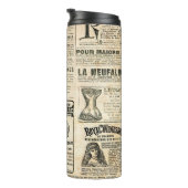 1897 Werbung in der französischen Zeitung Thermosbecher (Nach rechts gedreht)