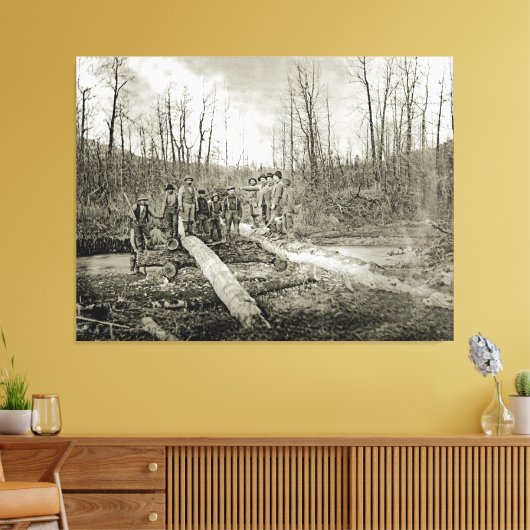 1898 ALASKA NATIVE AMERIKANISCHEN UREINWOHNERS Whi Leinwanddruck (Insitu (Wohnzimmer))