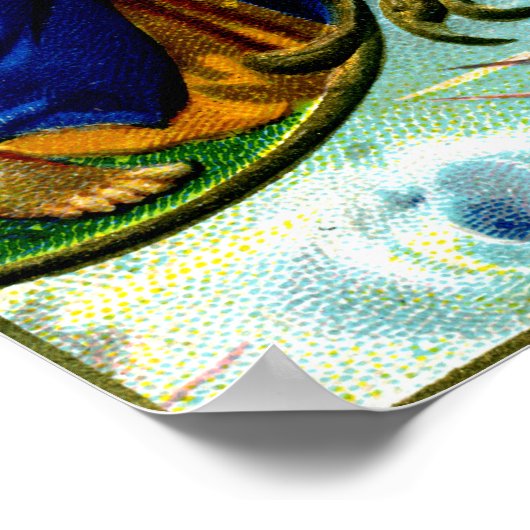 1898 Gute Freunde Zigarren Poster (Ecke)