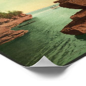 1898 Sphinx, Apostelinseln, Superior-See Poster (Ecke)