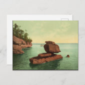 1898 Sphinx, Apostelinseln, Superior-See Postkarte (Vorne/Hinten)