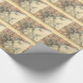 1898 Topographische Karte von Boston Massachusetts Geschenkpapier (Ecke)