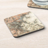 1898 Topographische Karte von Boston Massachusetts Untersetzer (Linke Seite)