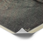 1898 Vintages Bicycle Ghost Rider und Art Poster (Ecke)