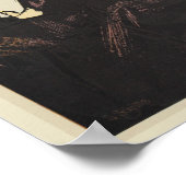 1898 Vintages Bicycle Post Race und Art Poster (Ecke)