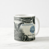 1899 ein silbernes Zertifikat Dollar US Kaffeetasse (VorderseiteRechts)
