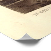 1899 Fort Collins, CO Birds Eye Panoramablick Kart Poster (Ecke)