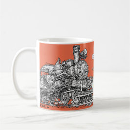 1899 Heisler Steam Motor Kaffeetasse