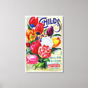 1899 John Lewis Kinder Gartenbau Vintag Leinwanddruck