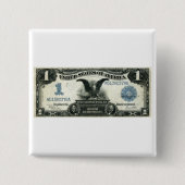 1899 Silberzertifikat in US-Dollar Button (Vorderseite)