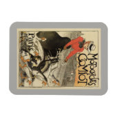 1899 Vintage französische Motorradwerbung Magnet (Horizontal)