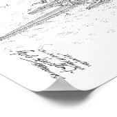 1899 Vintages Fahrradboot Patent Art Printwerbung Poster (Ecke)