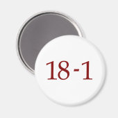 18-1 MAGNET (Vorderseite/Rückseite)