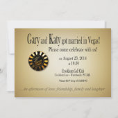 18:30 Gary & Katy Las Vegas Deluxe Wedding Einladung (Rückseite)