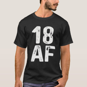 18 AF 18. Geburtstag 2003 Vintages T-Shirt für den